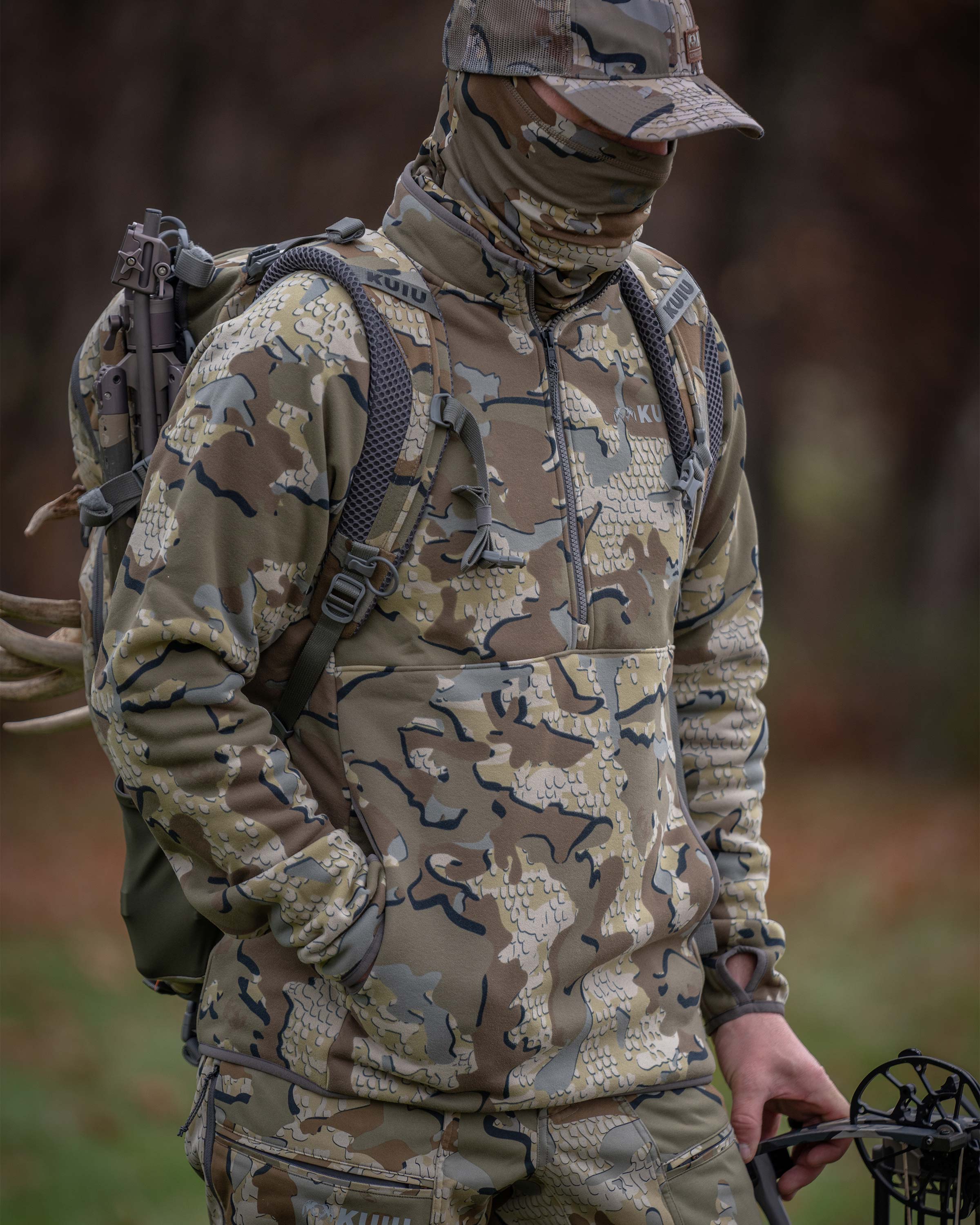 Encounter 290 Fleece Zip-T | Verde - Image 5